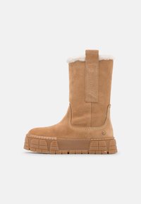 Tamaris Platform boots - camel