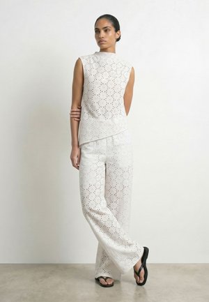 HYPEDROP, HDFREYA SL DRAPED - Bluse - cloud dancer