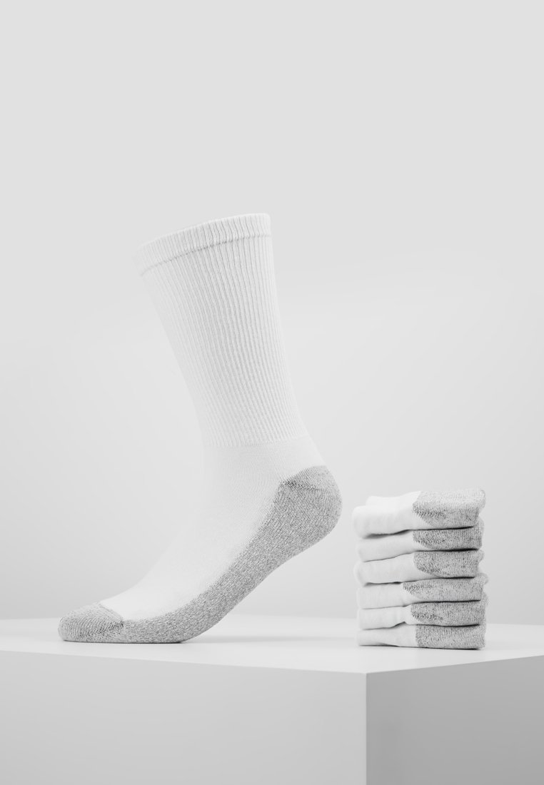 DIM CREW SOCKS ECODIM SPORT 6 PACK - Socks - white - Zalando.co.uk