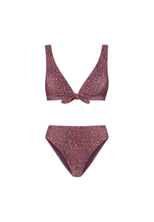 The Sunshine Brand, SET - Bikini - purple purper leopard