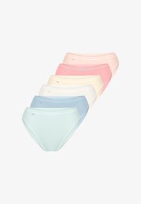 Niewybrane, sea blue/light red/yellow