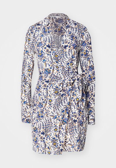 Veronica Beard LAVELLA DRESS - Φόρεμα πουκάμισο - ecru/multi-coloured