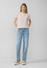 QS T-Shirt print - altrosa