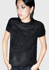AllSaints REBEL - T-shirt basic - black