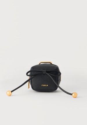 Furla, POPPY RIBBON CASE CHARM - Krúžok na kľúče - nero