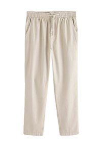 Next REGULAR FIT - ELASTICATED WAIST DRAWSTRING - Pantalon classique - natural