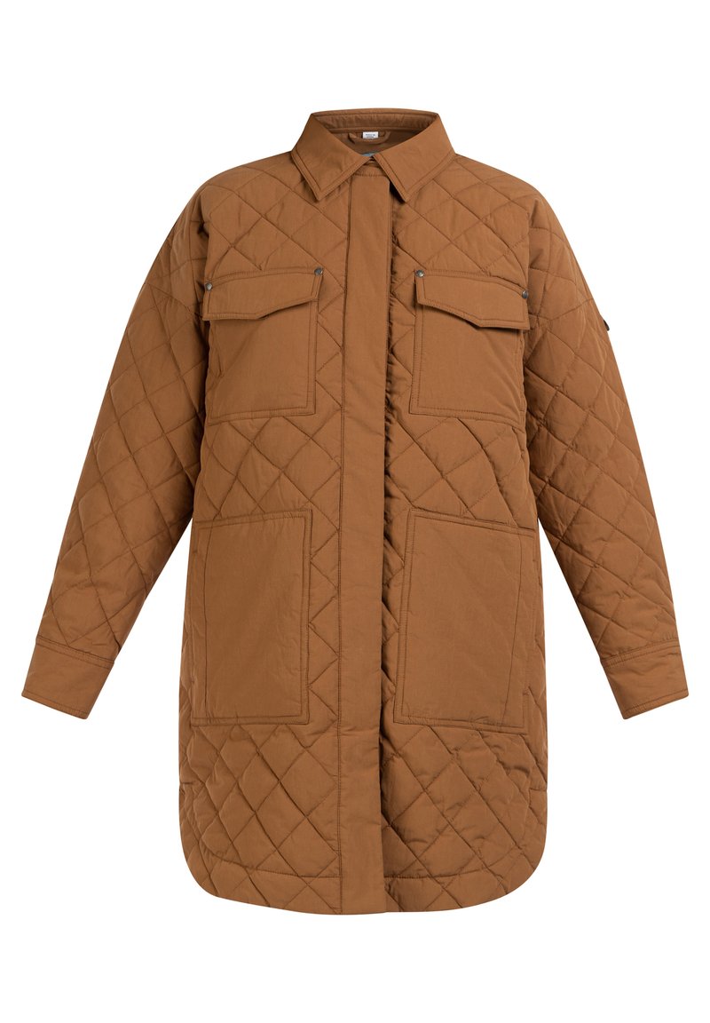 dreimaster Wintermantel bruin