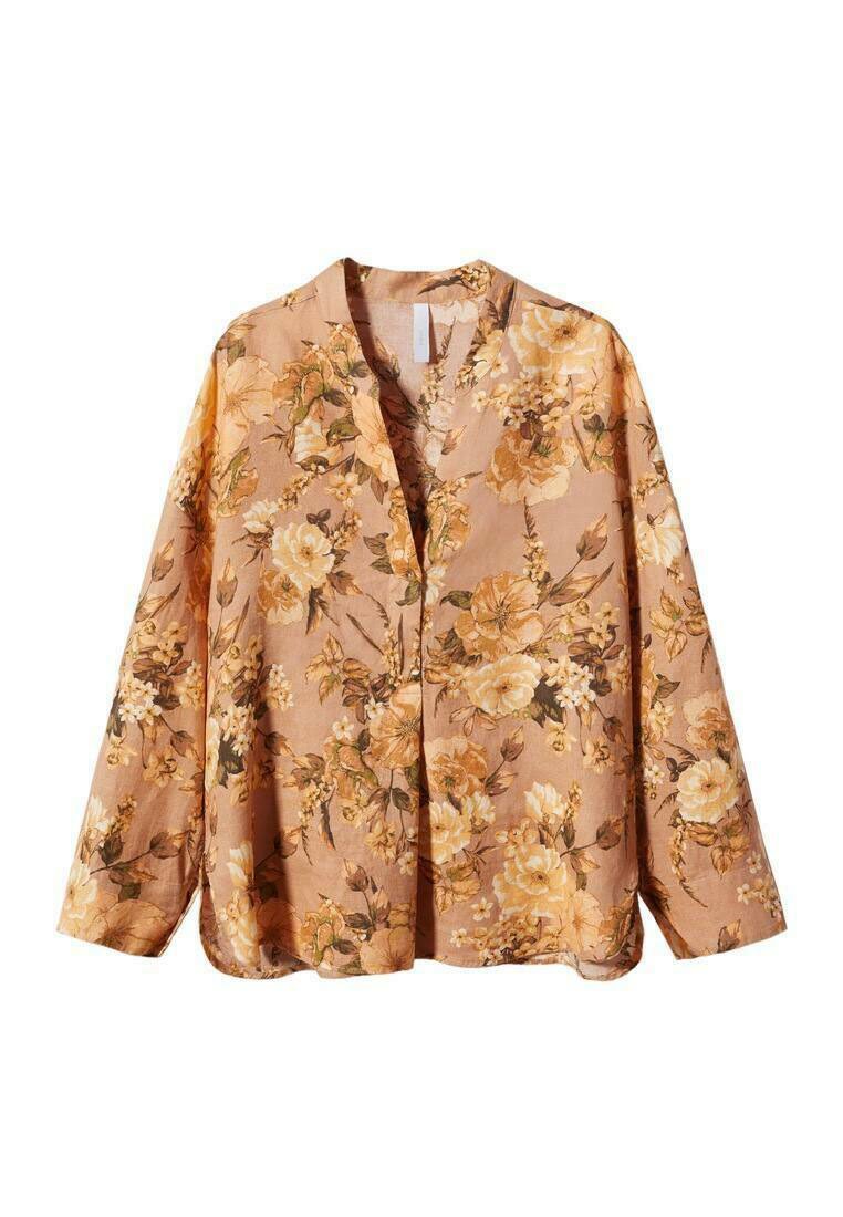 Mango Blouse bruin