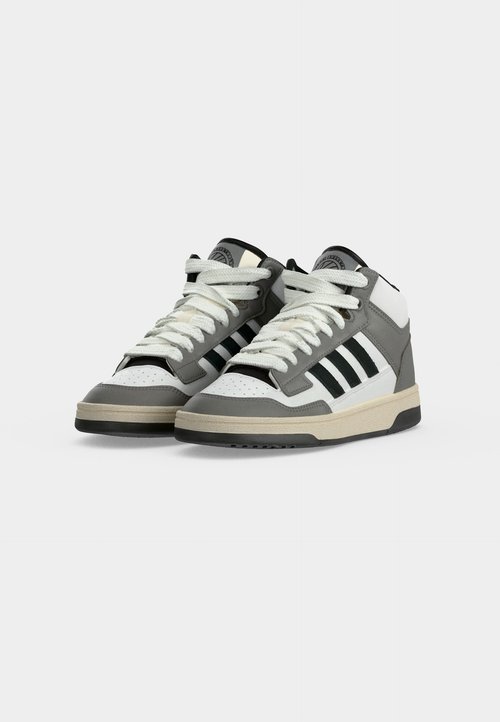 adidas RAPID COURT MID UNISEX - Training shoe - grey three/core black/ftwr white — photo 3