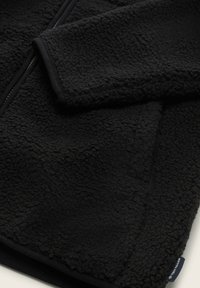 TOM TAILOR MIT STEHKRAGEN - Veste polaire - heavy black