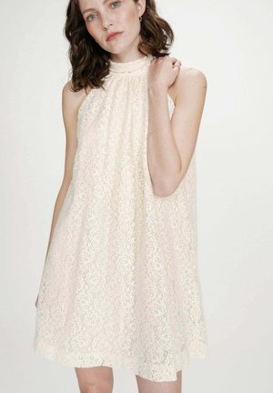 COURTE EN VASARELY - Robe de jour - ecru