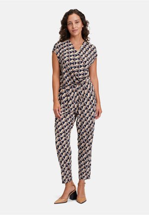 Betty Barclay MIT ÜBERSCHNITTENEN ÄRMELN - Jumpsuit - dark blue beige