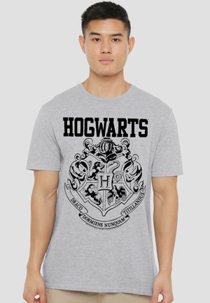 Harry Potter, HARRY POTTER HOGWARTS ATHLETIC - T-Shirt print - mottled light grey