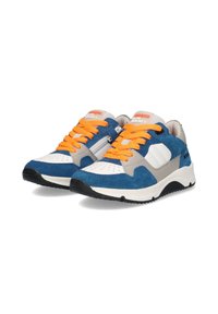 Braqeez MAXIME MAGIC  - Sneakers laag - blauw grijs oranje wit