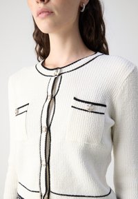 Morgan Cardigan - ivoire noir