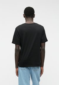 Jack & Jones JJEORGANIC TEE O NECK 5 PACK - Paprasti marškinėliai - black/white