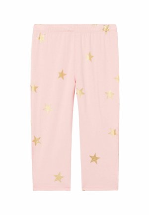 Šortky - hellrosa w rosa stampa metallic stars