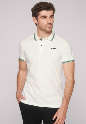 KURZARM AUS - Poloshirt - creme