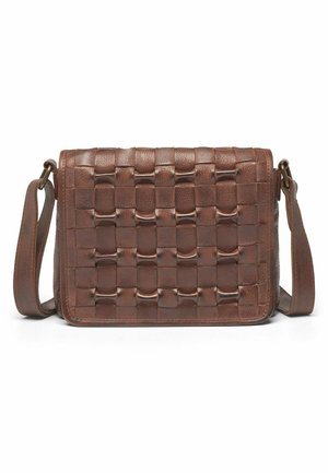 Schoudertas - choco brown