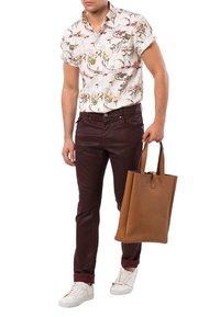Just Cavalli - Jean slim - bordeaux Image miniature 1