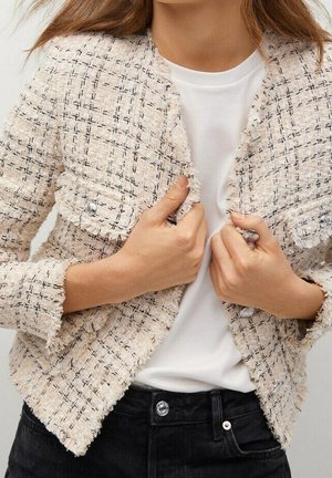 Chaqueta de punto - off-white