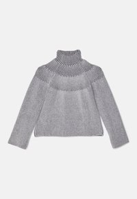 BRYNN IN JACQUARD - Strickpullover - grey/pale grey melange