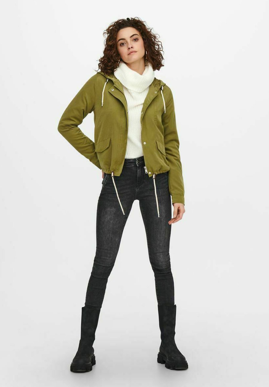 olive green spring jacket