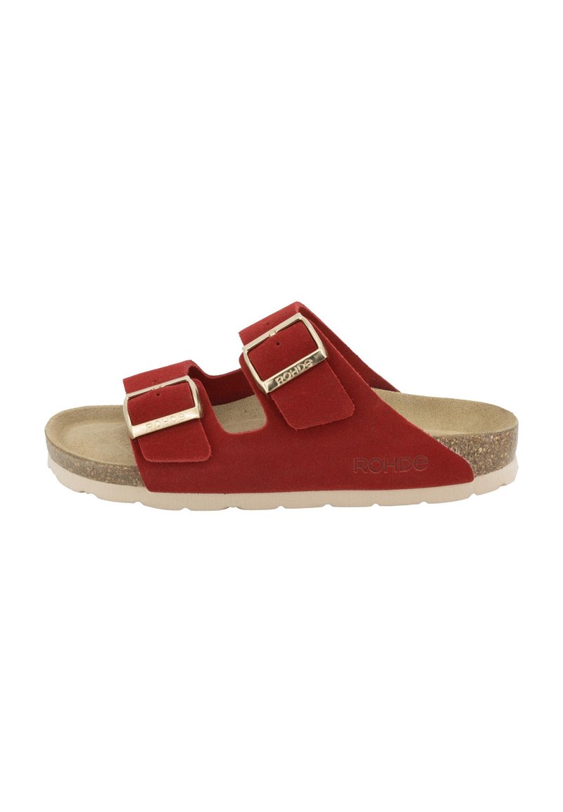 Rohde Platt slip-in - cherry/röd - Zalando.se