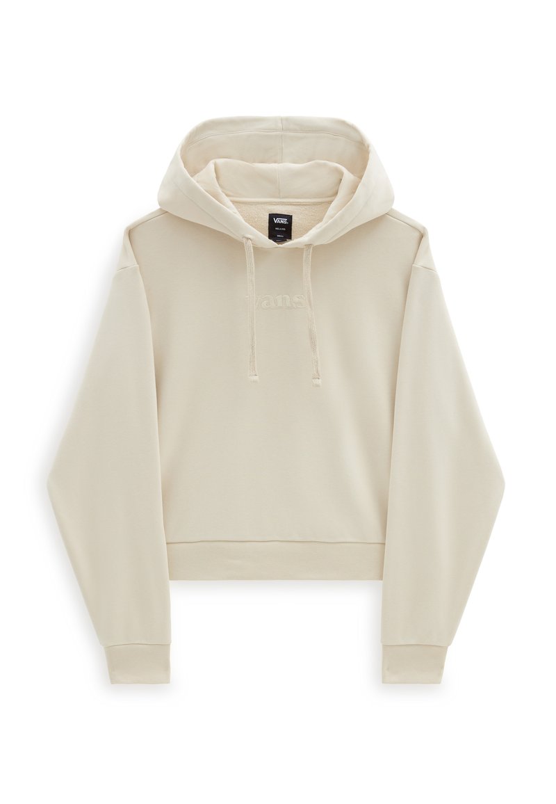 Vans ESSENTIAL RELAXED FIT HOODIE - Felpa con cappuccio - oatmeal