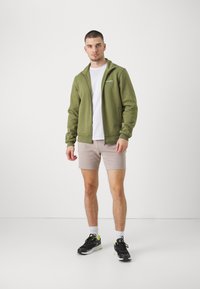 Champion ICONS FULL ZIP COLLAR - Felpa con zip - green