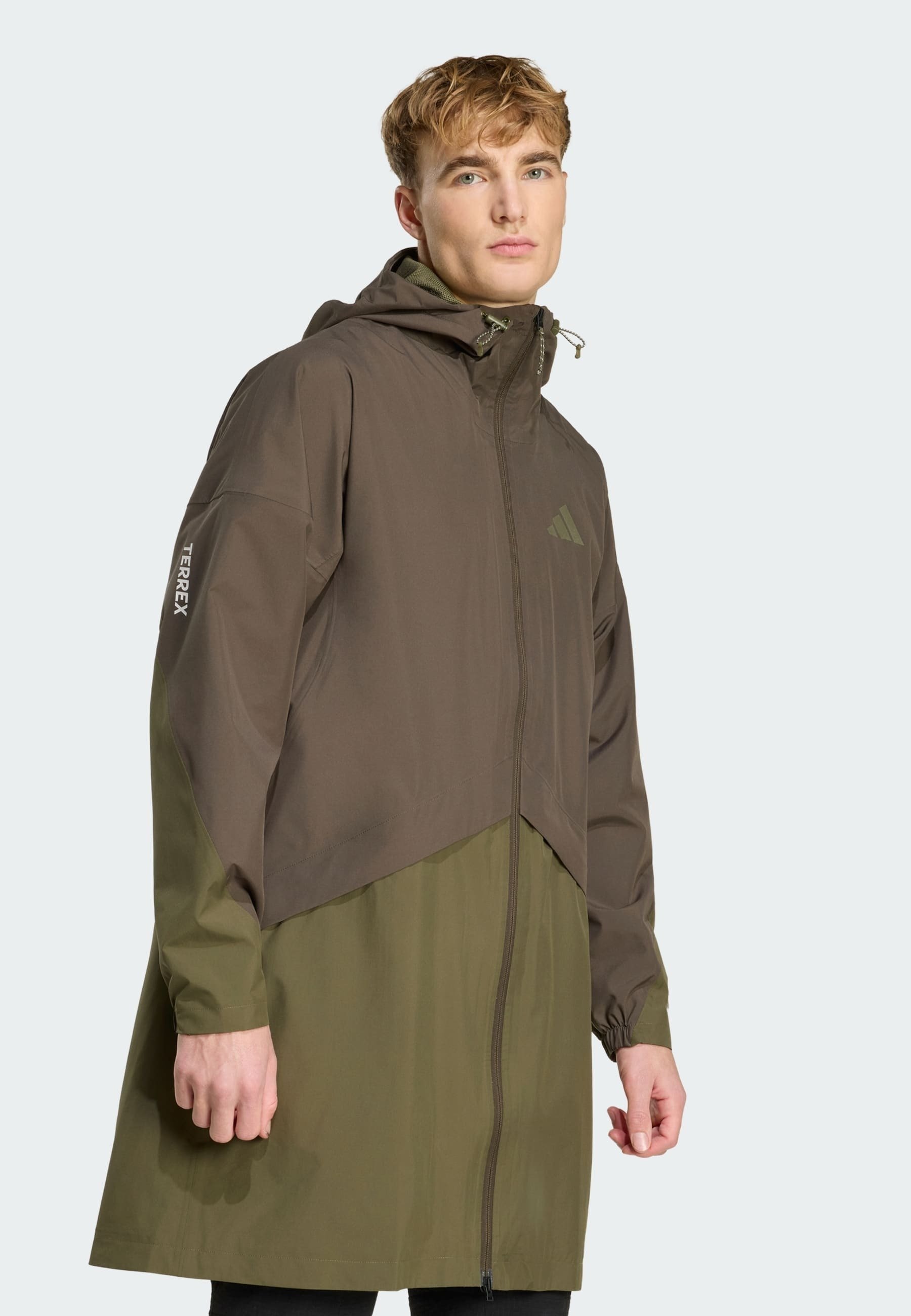 adidas Sportswear MT 2L RAIN PARK - Parka - shadow olive olive