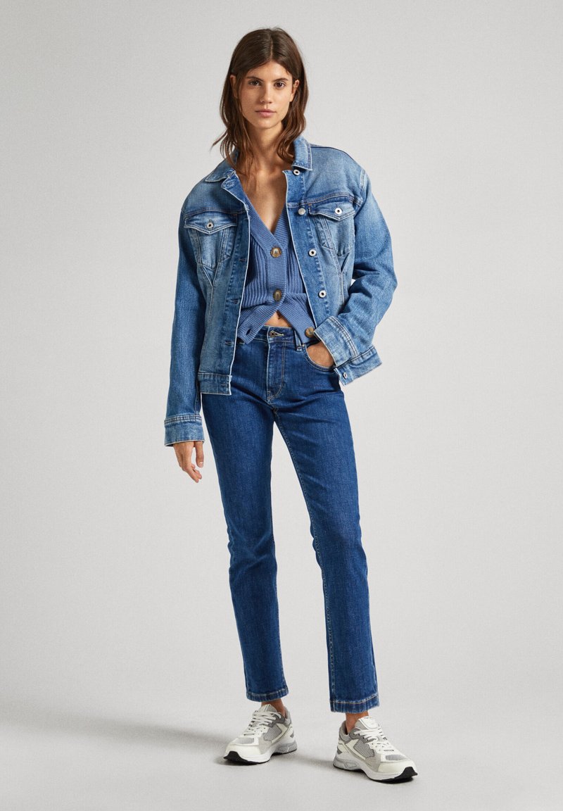 Pepe Jeans Straight leg jeans blauw denim/bluedenim Pepe Jeans Straight leg jeans blauw denim/bluedenim