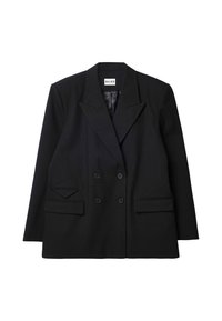 MAXI DOUBLE BREASTED - Blejzer - black