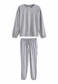 Next LONG SLEEVE - REGULAR FIT SET - Pidžaamakomplekt - grey stripe