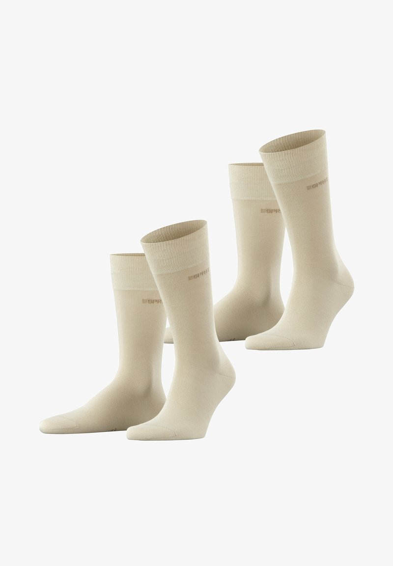 Esprit Basic Uni 2-Pack - Sokken - cream