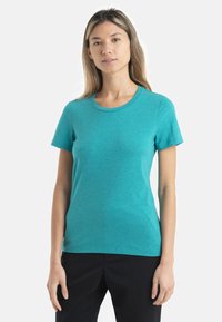 Icebreaker - NATURAL CENTRAL - T-shirt basique - flux green Image miniature 1