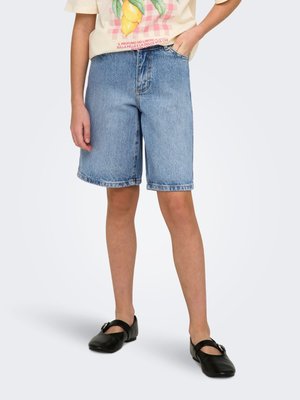 ONLY GIRLS KOGSONNY NORMAL GESCHNITTEN  - Shorts di jeans - light blue denim