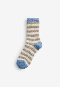 Next COSY 2 PACK - Strømper - blue ecru cream camel