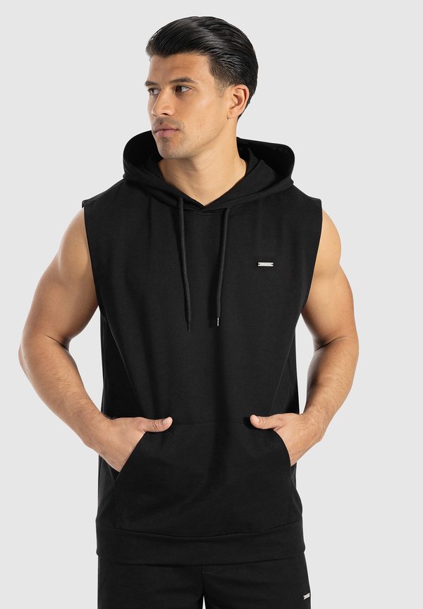 MARELL TANK HOODIE - Top - schwarz