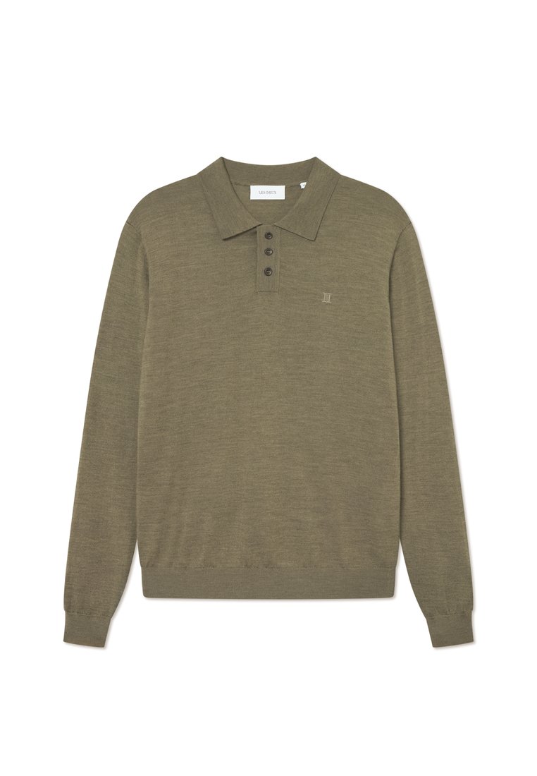 Les Deux Longsleeve olijfgroen Les Deux Longsleeve olijfgroen