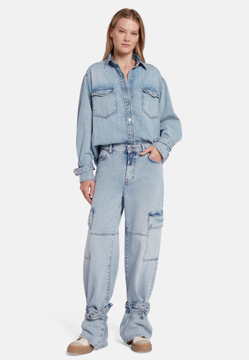 7 For All Mankind Relaxed fit jeans lichtblauw