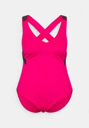PLUNGE ONE PIECE - Costume da bagno - royal pink