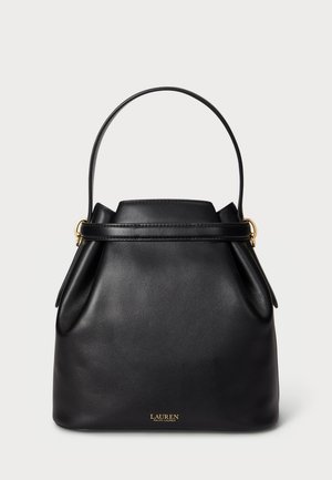 LEATHER MEDIUM BLAIKE BUCKET BAG - Kabelka - black