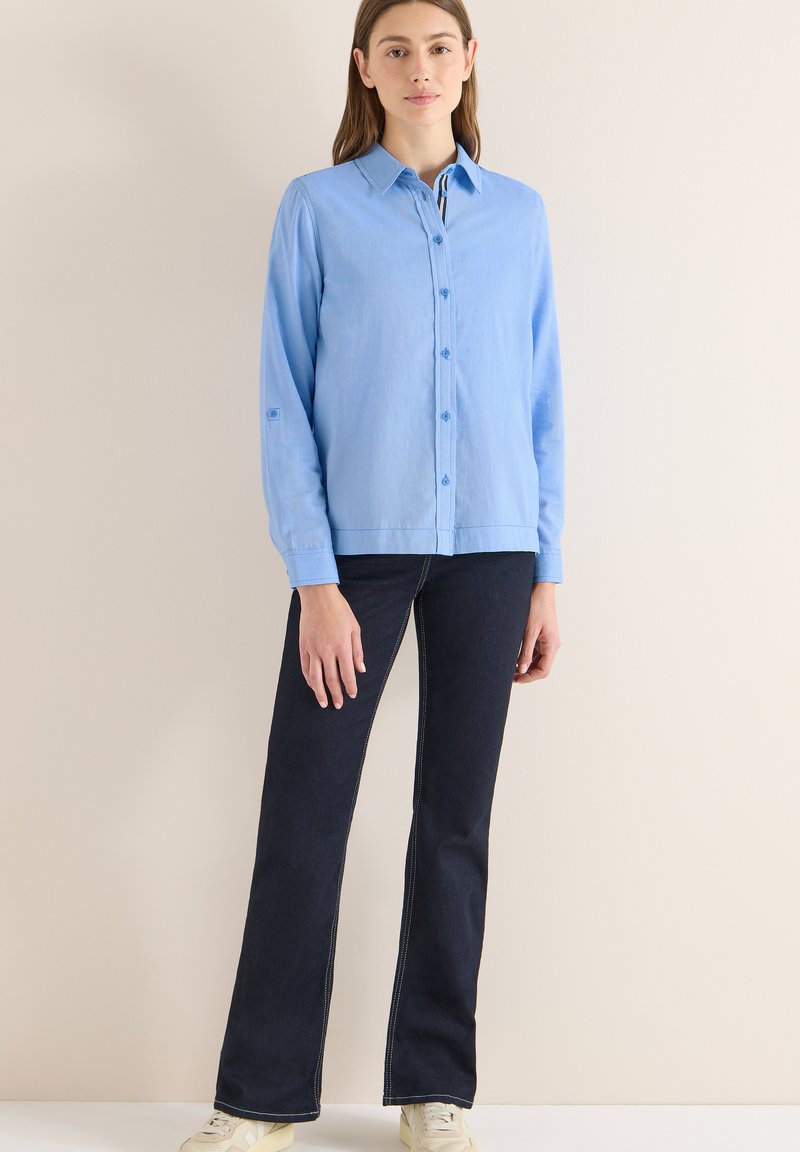 Camicia donna Barbara body fit cotone elasticizzato