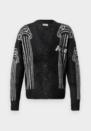COLUMN CARDIGAN UNISEX - Cardigan - black