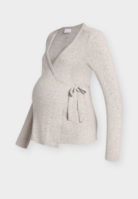 MLALICE TESS LS JRS TOP 2F - Μπλούζα με μακριά μανίκια - fossil detail:melange