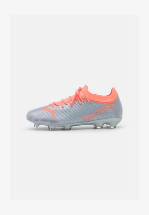 ULTRA 2.4 FG/AG JR UNISEX - Moulded stud football boots - diamond silver/neon citrus