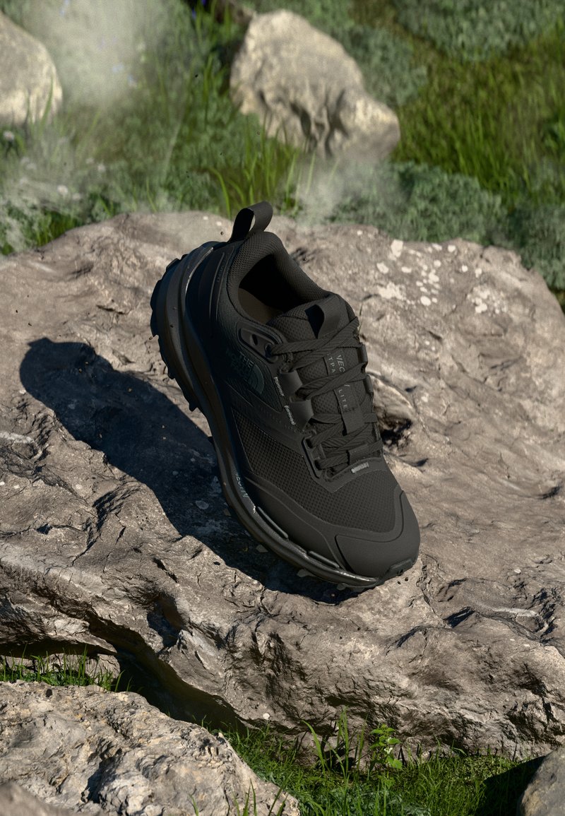 The North Face - VECTIV FASTPACK - Trail running shoes - black/anthracite grey, Enlarge
