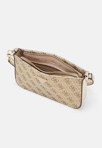 Guess TWILLER MINI TOP ZIP SHOULDER - Kabelka - gold-coloured
