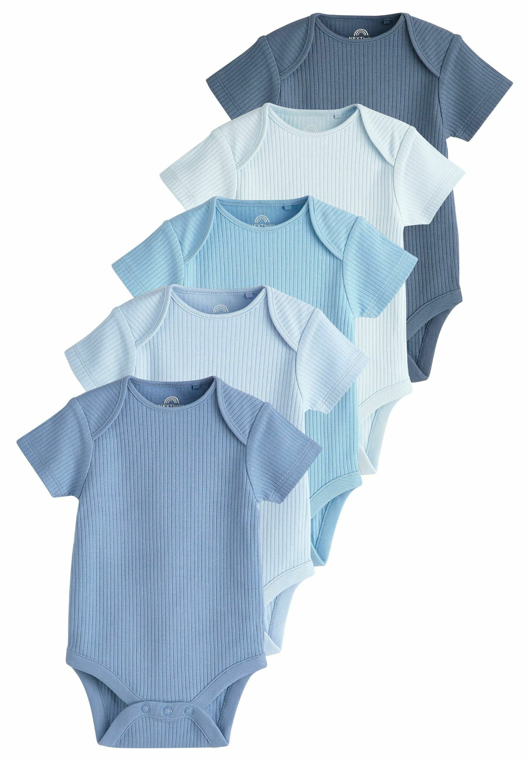 Lot De 2 Bodys Bébé Schiesser – Manches Courtes – 100% Coton – Tailles 68 à 104